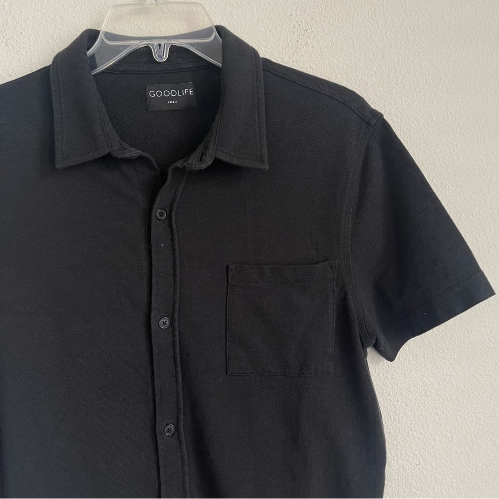 Goodlife Brand Short Sleeve Button Down Cotton Shirt
